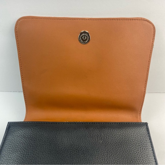 Tolblanc Paris Genuine Leather Backpack Brown Black - Picture 12 of 16